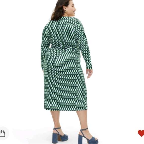 Green Wrap Dress - DVF for Target - Picture 4 of 10